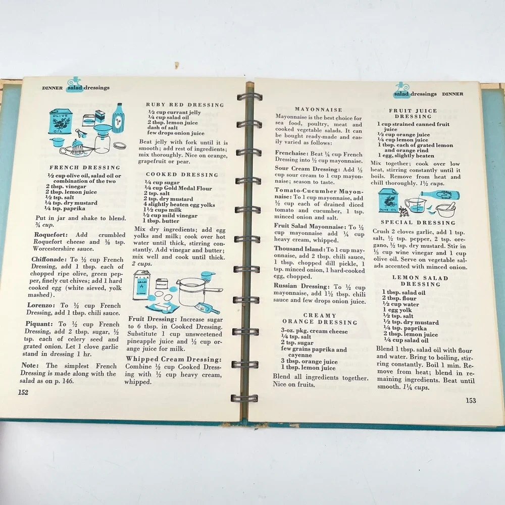 1950s Betty Crocker Cookbook Set Good and Easy Guide to Entertaining 1st Edition